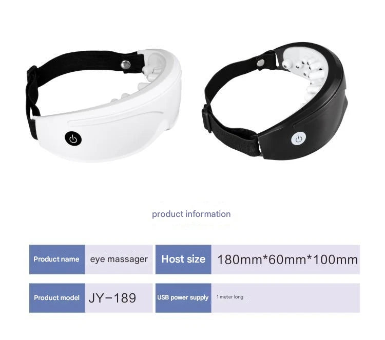 NovaTrend™ Intelligent Eye Massager – 9-Mode Magnetic Therapy for Eye Strain Relief & Fatigue Recovery