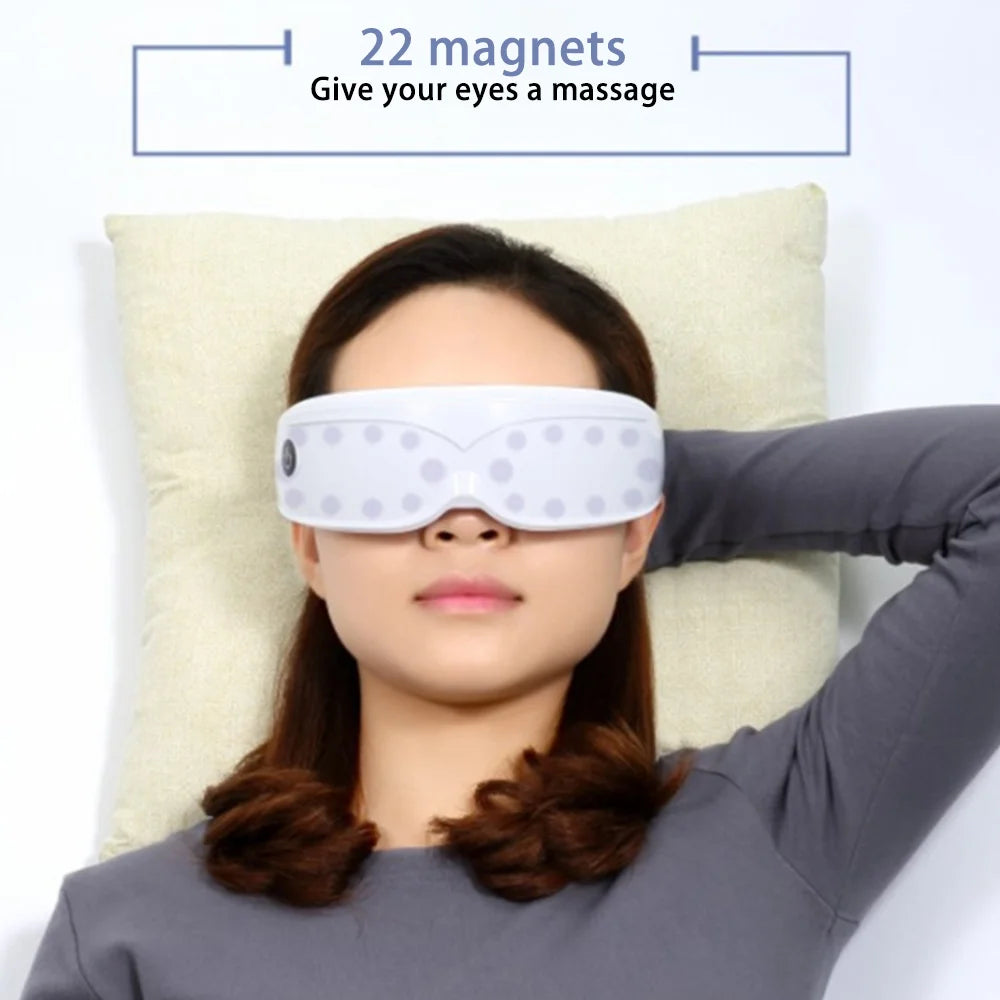 NovaTrend™ Intelligent Eye Massager – 9-Mode Magnetic Therapy for Eye Strain Relief & Fatigue Recovery