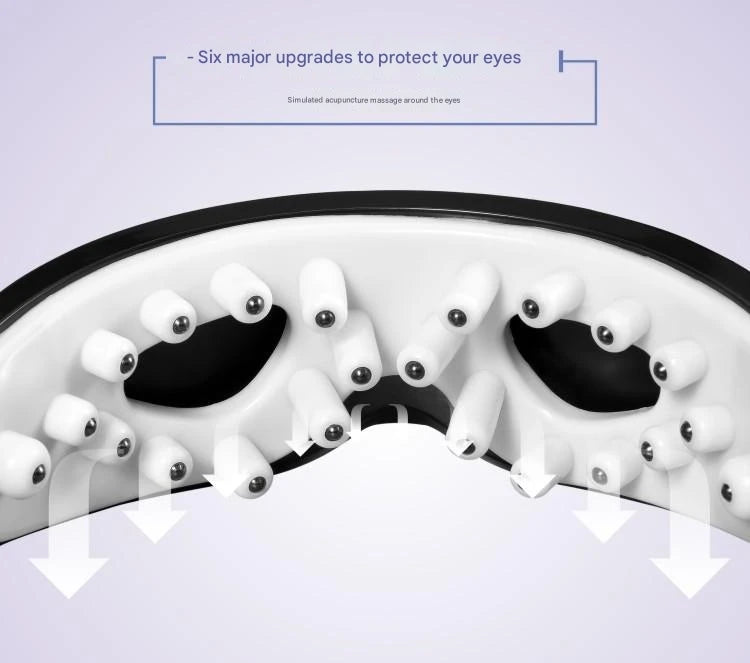 NovaTrend™ Intelligent Eye Massager – 9-Mode Magnetic Therapy for Eye Strain Relief & Fatigue Recovery